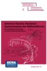 Image for Systemanalyse Der Selbstreflexion: Eine Inhaltliche Vorstudie Zu Einer Computersimulation.