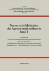 Image for Numerische Methoden der Approximationstheorie: Band 1. : 16