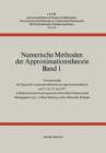 Image for Numerische Methoden der Approximationstheorie : Band 1