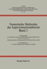 Image for Numerische Methoden der Approximationstheorie : Band 2