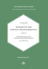 Image for Handbuch der Laplace-Transformation: Band 3: Anwendungen der Laplace-Transformation