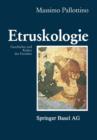 Image for Etruskologie : Geschichte und Kultur der Etrusker