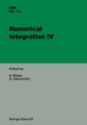 Image for Numerical Integration Iv: Proceedings of the Conference at the Mathematical Research Institute, Oberwolfach, November 8-14, 1992.