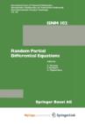 Image for Random Partial Differential Equations