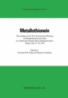 Image for Metallothionein: Proceedings of the First International Meeting On Metallothionein and Other Low Molecular Weight Metal-binding Proteins Zurich, July 17-22, 1978