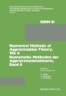 Image for Numerical Methods of Approximation Theory/Numerische Methoden der Approximationstheorie