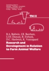 Image for Research and Development in Relation to Farm Animal Welfare.