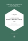 Image for Handbuch der Laplace-Transformation: Band I: Theorie der Laplace-Transformation
