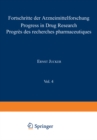 Image for Fortschritte Der Arzneimittelforschung / Progress in Drug Research / Progres Des Recherches Pharmaceutiques.
