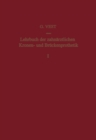 Image for Lehrbuch der Zahnarztlichen Kronen- und Bruckenprothetik: Band 1: Kronenprothetik.
