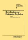 Image for Rock Friction and Earthquake Prediction