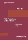 Image for PAF, Platelets, and Asthma