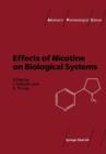 Image for Effects of Nicotine on Biological Systems