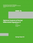 Image for Optimal Control of Partial Differential Equations II: Theory and Applications