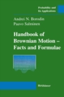 Image for Handbook of Brownian Motion