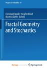 Image for Fractal Geometry and Stochastics