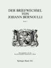 Image for Der Briefwechsel Von Johann I Bernoulli : Band 3 Der Briefwechsel Mit Pierre Varignon. Zweiter Teil:1702 1714