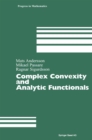 Image for Complex Convexity and Analytic Functionals