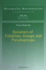 Image for Dynamics of Foliations, Groups and Pseudogroups : 64