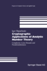 Image for Cryptographic Applications of Analytic Number Theory: Complexity Lower Bounds and Pseudorandomness