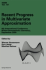 Image for Recent Progress in Multivariate Approximation: 4th International Conference, Witten-bommerholz(germany), September 2000