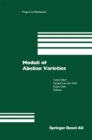 Image for Moduli of Abelian Varieties : 195