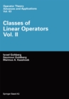 Image for Classes of Linear Operators