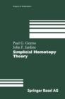Image for Simplicial Homotopy Theory : 174