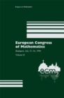 Image for European Congress of Mathematics: Budapest, July 22-26, 1996 Volume Ii