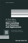 Image for Non-vanishing of L-functions and Applications : 157