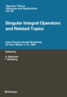 Image for Singular Integral Operators and Related Topics: Joint German-israeli Workshop, Tel Aviv, March 1-10, 1995