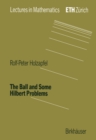 Image for Ball and Some Hilbert Problems