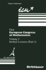 Image for First European Congress of Mathematics: Volume I Invited Lectures Part 1 : 3