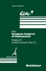 Image for First European Congress of Mathematics Paris, July 6-10, 1992: Vol. Ii: Invited Lectures (Part 2)