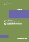 Image for Introduction to Operator Polynomials : 38