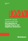 Image for Introduction to Coding Theory and Algebraic Geometry : 12
