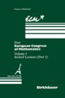Image for First European Congress of Mathematics Paris, July 6–10, 1992