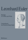 Image for Leonhard Euler 1707-1783: Beitrage zu Leben und Werk