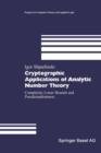Image for Cryptographic Applications of Analytic Number Theory : Complexity Lower Bounds and Pseudorandomness
