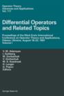 Image for Differential Operators and Related Topics