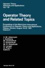 Image for Operator Theory and Related Topics