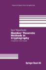 Image for Number Theoretic Methods in Cryptography : Complexity lower bounds