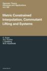 Image for Metric Constrained Interpolation, Commutant Lifting and Systems