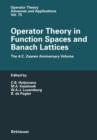 Image for Operator Theory in Function Spaces and Banach Lattices