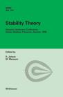 Image for Stability Theory