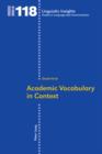 Image for Academic vocabulary in context : v. 118