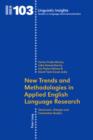 Image for New trends and methodologies in applied English language research: diachronic, diatopic and contrastive studies