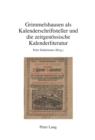 Image for Grimmelshausen als Kalenderschriftsteller und die zeitgenossische Kalenderliteratur