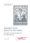 Image for Aspekte einer Sprache der Liebe: Formen des Dialogischen im Minnesang