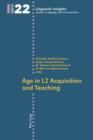 Image for Age in L2 acquisition and teaching